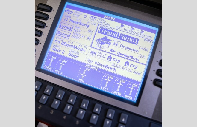 Used Yamaha CVP206 Satin Rosewood Digital Piano Complete Package (SN:601114) - Image 6